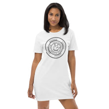 Load image into Gallery viewer, DPPC Classic Poker Chip Organic cotton t-shirt dress